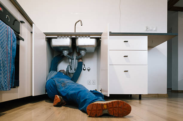 Professional Drain Cleaning technician working in Avila Beach, CA